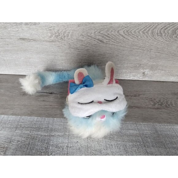Pomsies Light Blue Dog Lulu Puppy Interactive Plush Wearable WORKS - Picture 4 of 10